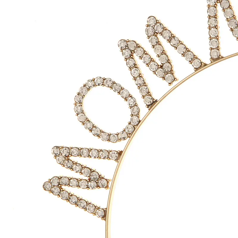 Golden Glitter Mummy Mom Hairband for Expectant Mothers — feature 13