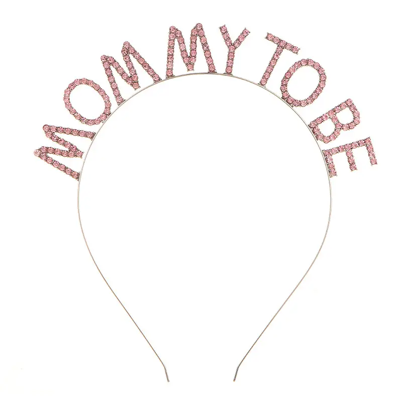 Golden Glitter Mummy Mom Hairband for Expectant Mothers - Image 12