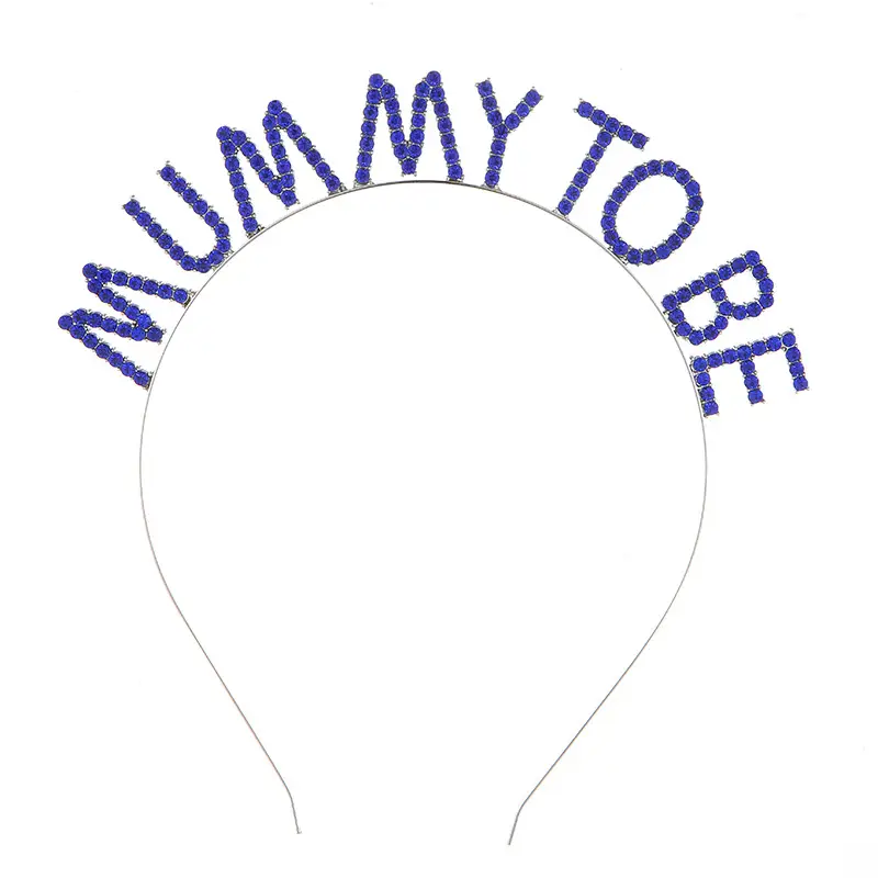 Golden Glitter Mummy Mom Hairband for Expectant Mothers - Image 3