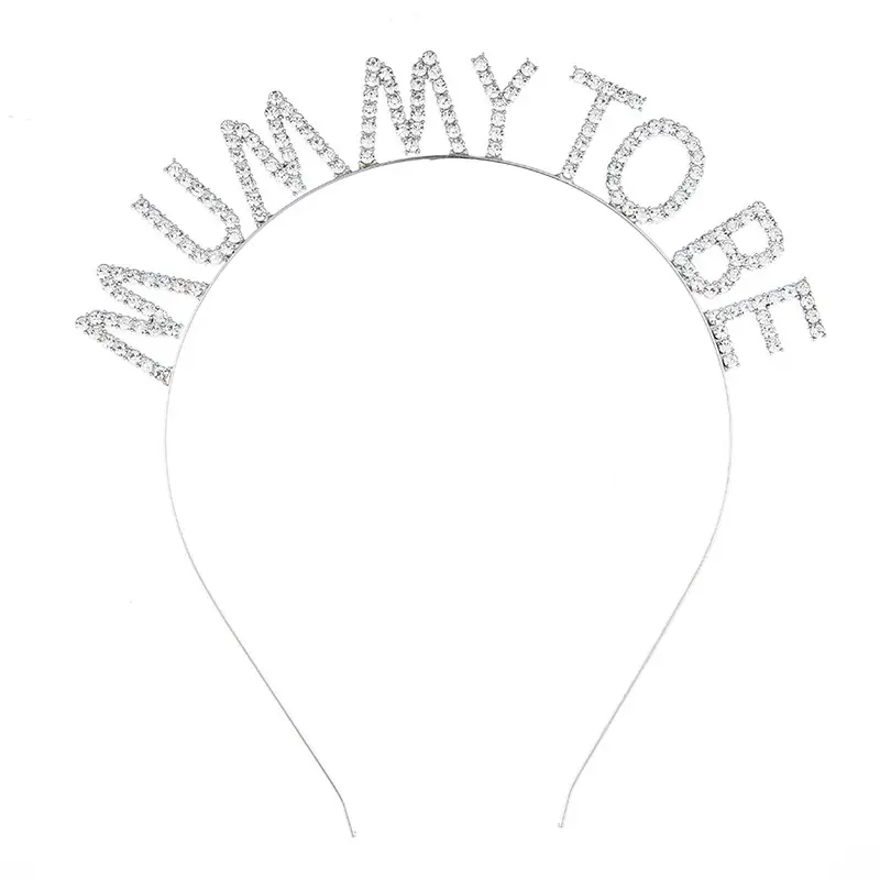 Golden Glitter Mummy Mom Hairband for Expectant Mothers - Image 7