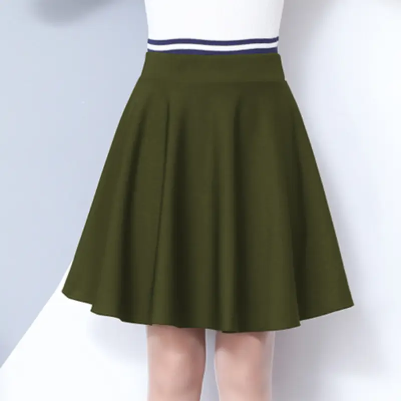 Maroon Square Dance Skirt Anti-Dancing Sailor Dance 45