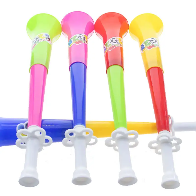 Double Horn Baby Training Horn Plastic Colorful - Image 6