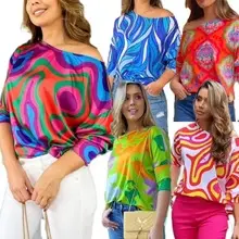 Women's Pink Floral Long Sleeve Ruffled Top — feature 1