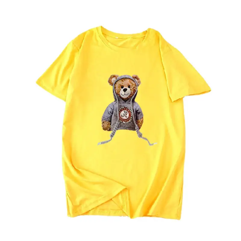 Women Red Teddy Bear T-Shirt Spring 2025 - Image 4