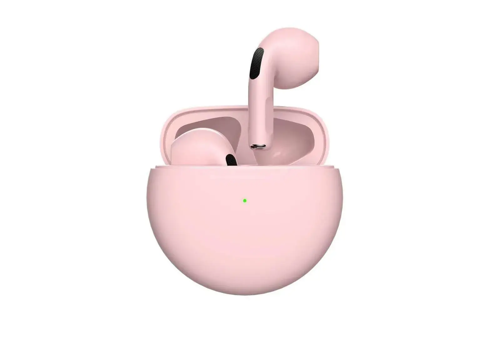 Pink Bluetooth Headset Pro6 Touch Noise Reduction Wireless Stereo - Image 5