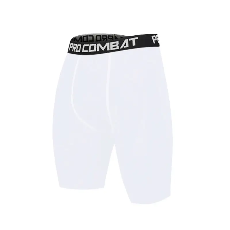 Men's Compression Sports Tights Black Quick Dry Elastic