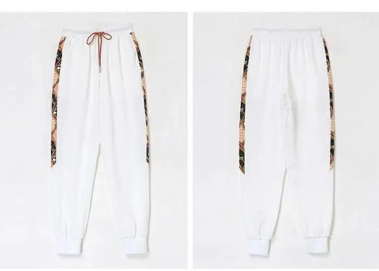 Women's Printed Jersey Jogger Suit White 2026 — feature 24