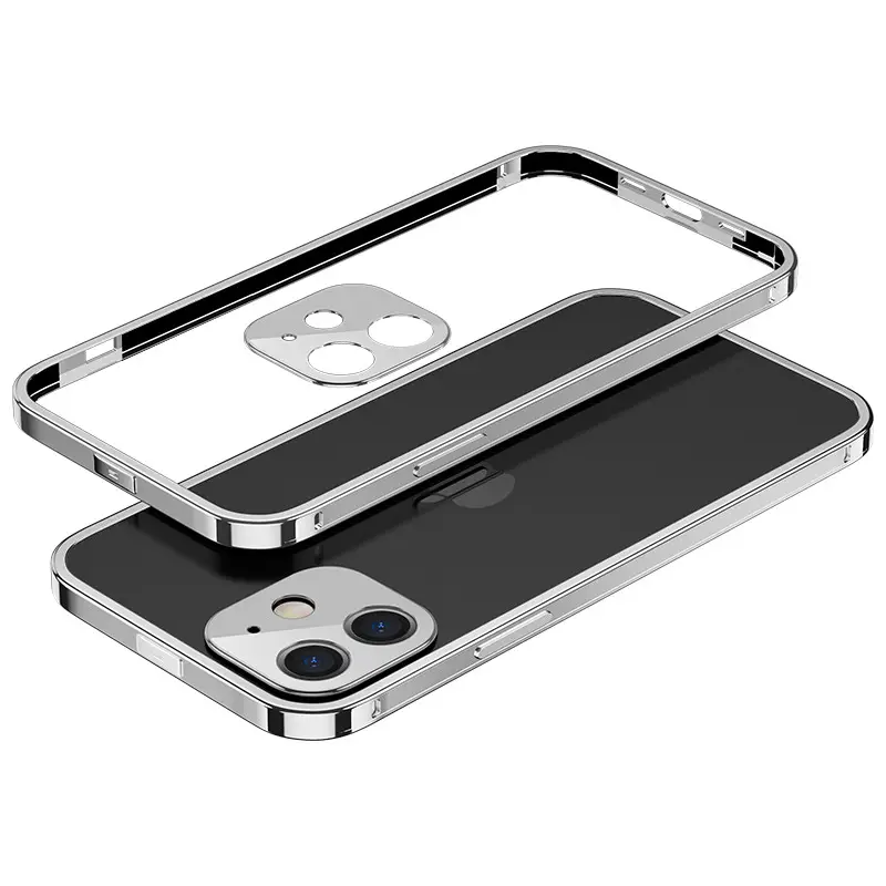 Cross-Border Metallic Purple iPhone 12 Mini Frame Lens - Image 2