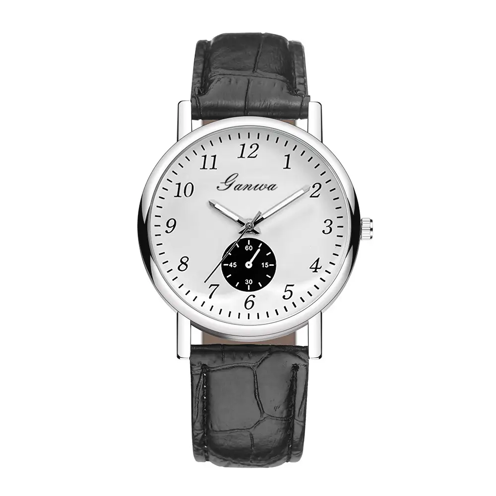 Manufacturer of Niche Quartz Watches for Men with a High-End Feel, Wholesale Decorative Men's Watches, Simple Watch with Leather Strap for Men - Image 13