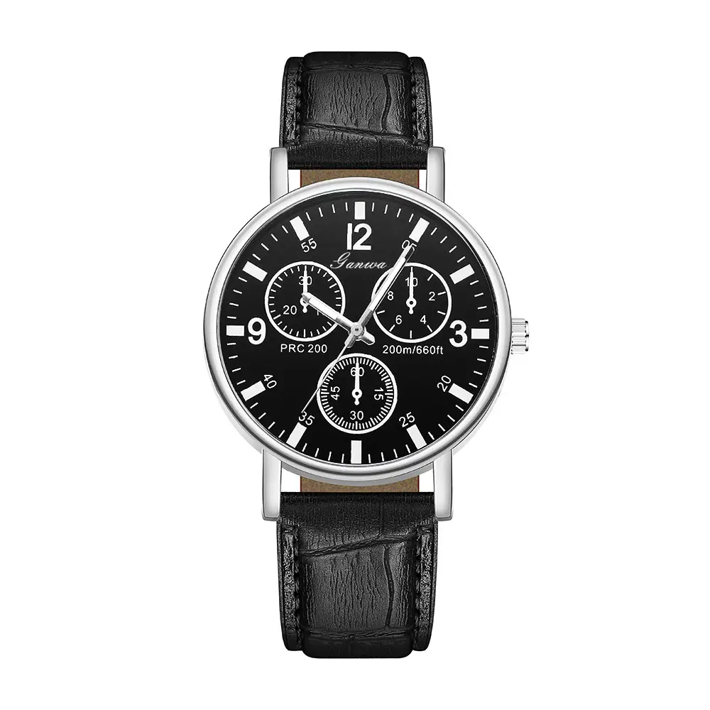 Manufacturer of Niche Quartz Watches for Men with a High-End Feel, Wholesale Decorative Men's Watches, Simple Watch with Leather Strap for Men - Image 18