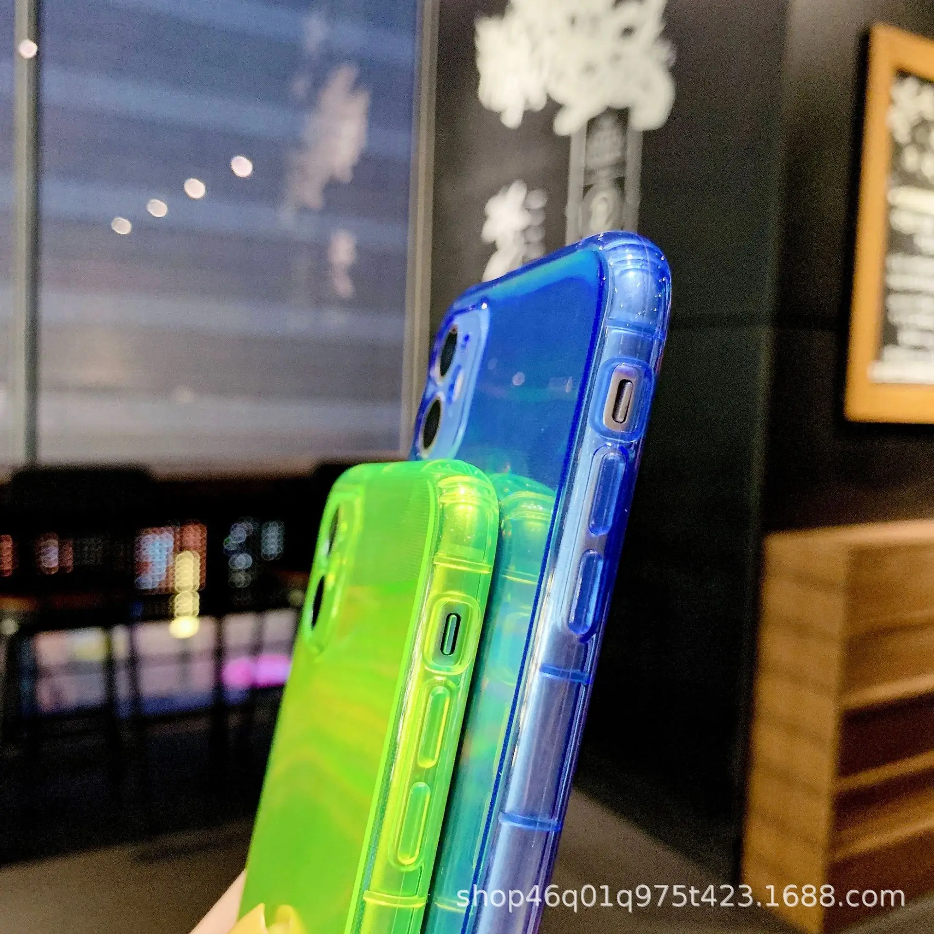 3D Laser Printed Mobile Phone Case Green Orange - Image 10