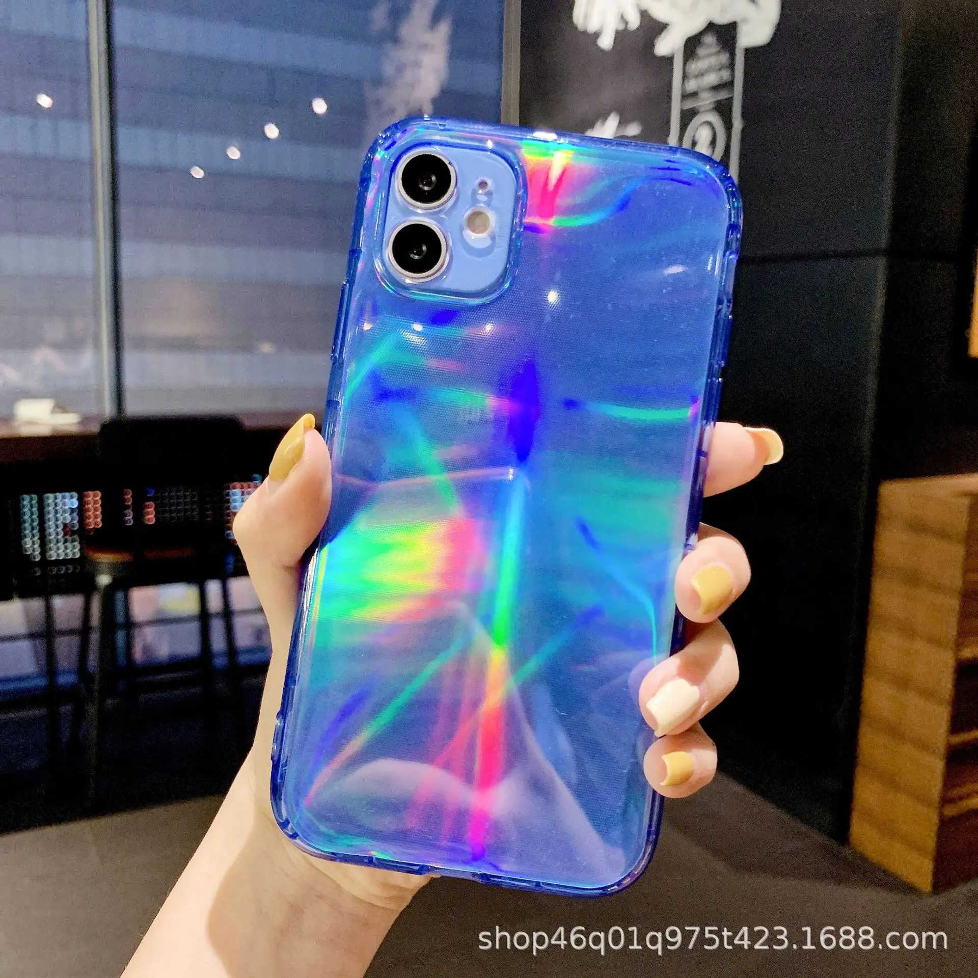 3D Laser Printed Mobile Phone Case Green Orange - Image 6