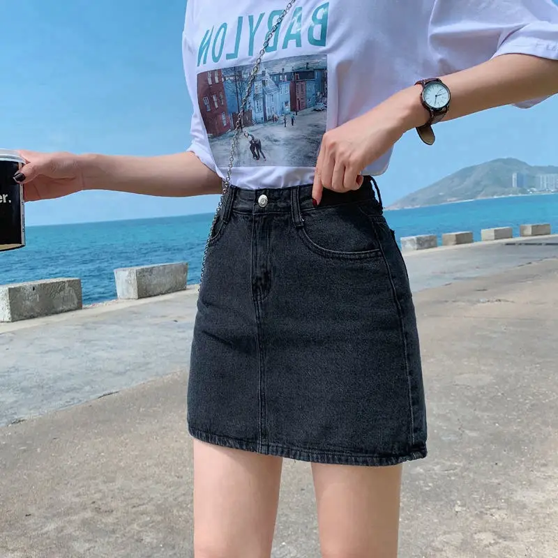 Women High Waist Denim Shorts Summer 2021 - Image 6