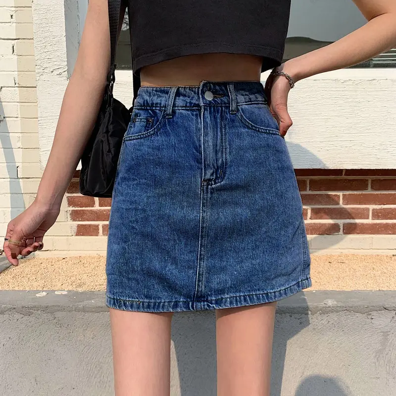 Women High Waist Denim Shorts Summer 2021 - Image 5