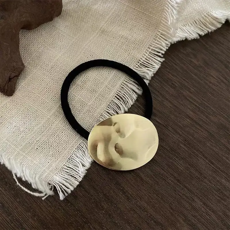 Elegant Simple Metal Hair Rope for Women - Image 5