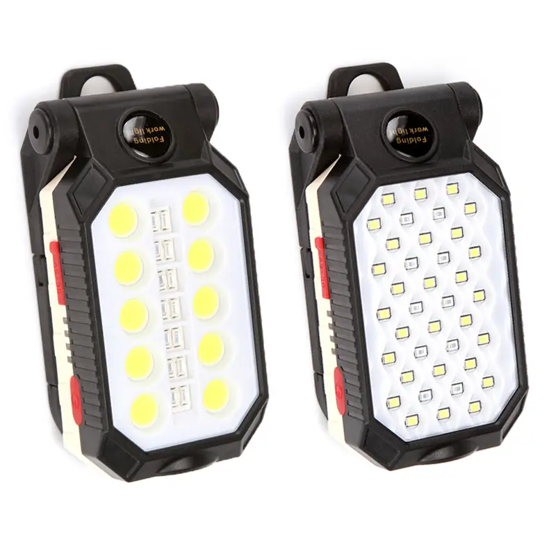 USB Rechargeable Flashlight with Magnet & Camping Design - Image 4