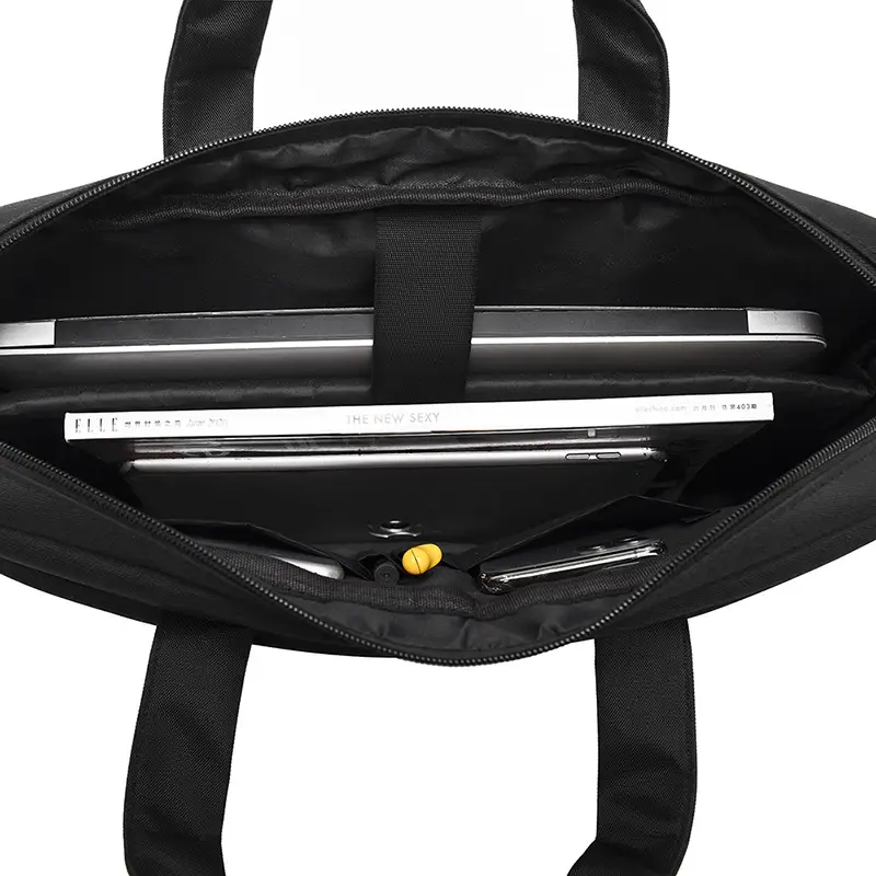 15.6inch Laptop Bag Black Business Shoulder Large Capacity