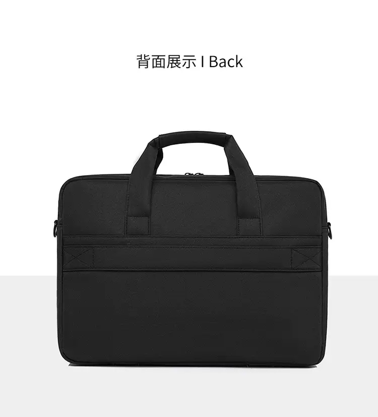 15.6inch Laptop Bag Black Business Shoulder Large Capacity — feature 22