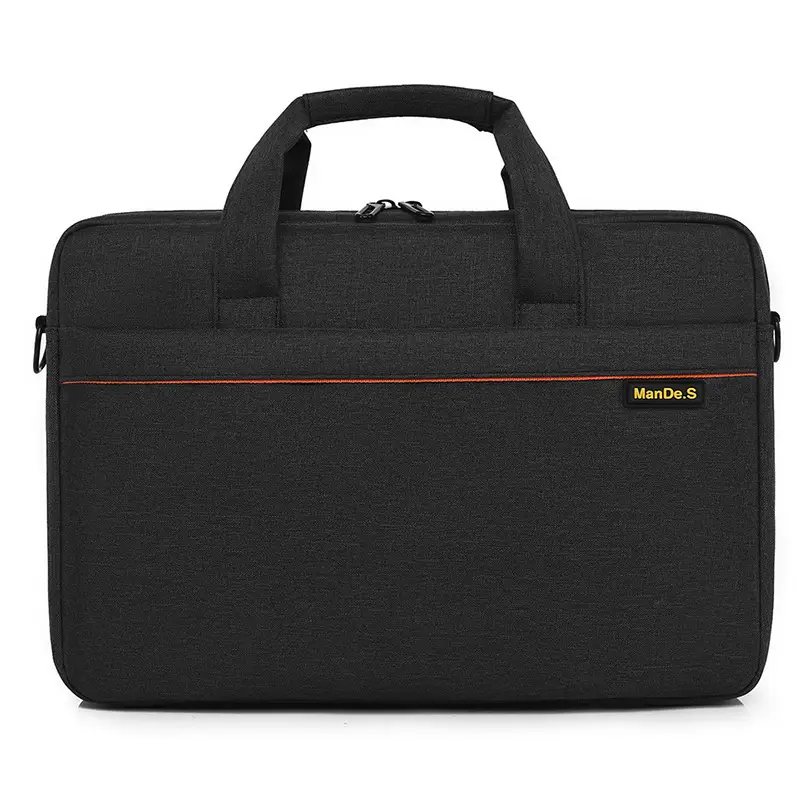 15.6inch Laptop Bag Black Business Shoulder Large Capacity