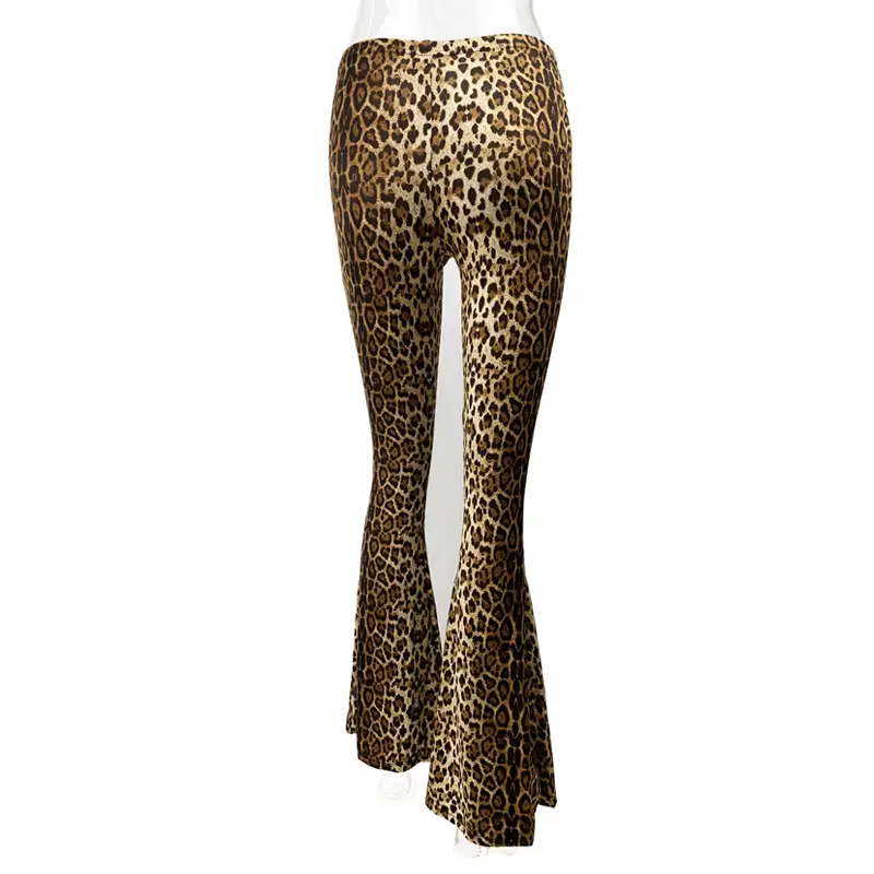 2025 Women's Leopard Print High Waist Casual Pants — feature 25