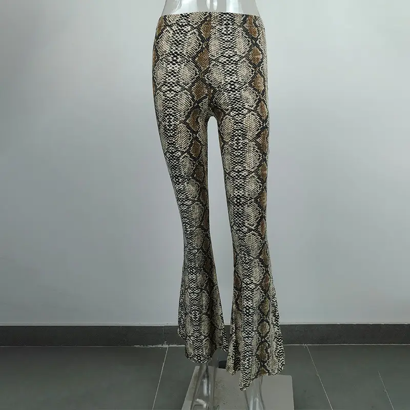 2025 Women's Leopard Print High Waist Casual Pants - Image 3