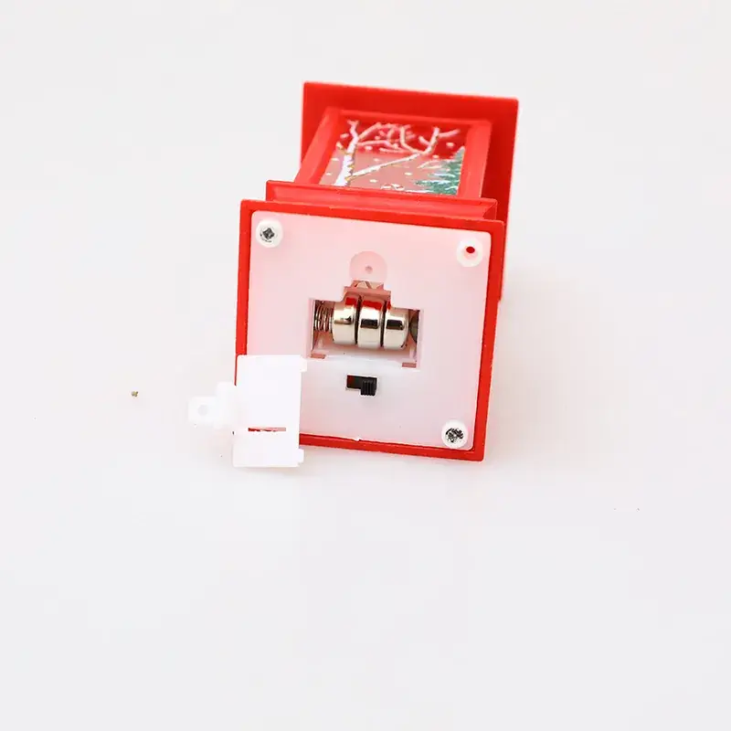 Christmas Wind Lamp Santa White 195mm LED