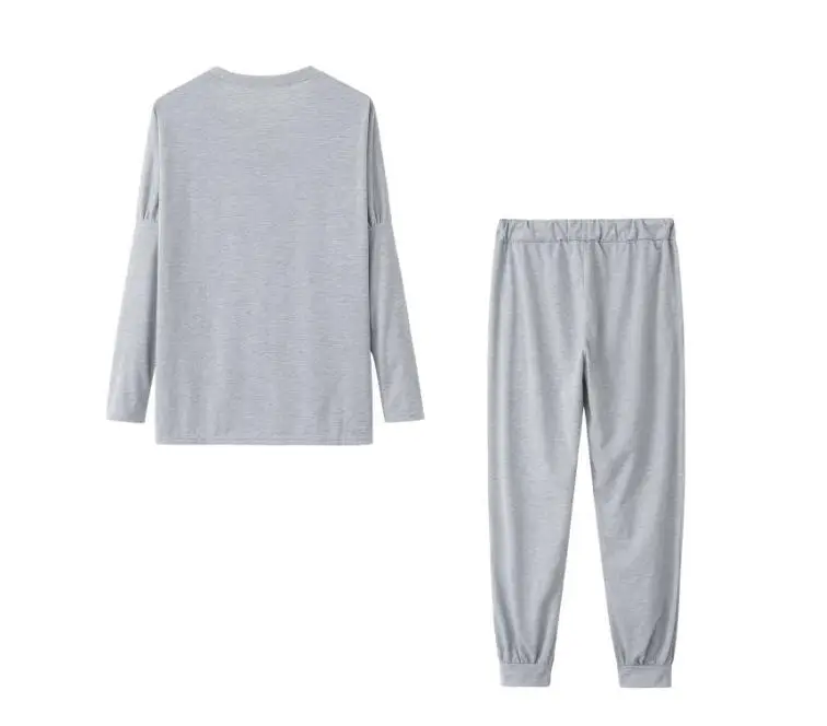 Women Pink Loose Fit Long Sleeve Sweatpants Set — feature 15