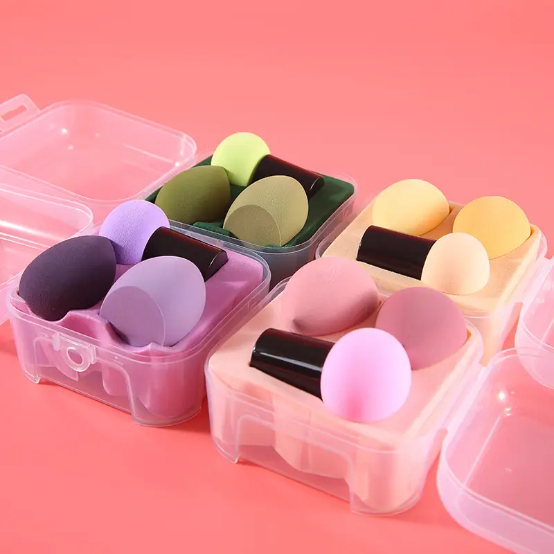 Wholesale Air Cushion Puff Set Gourd Powder Puff Egg Box Set - Image 8