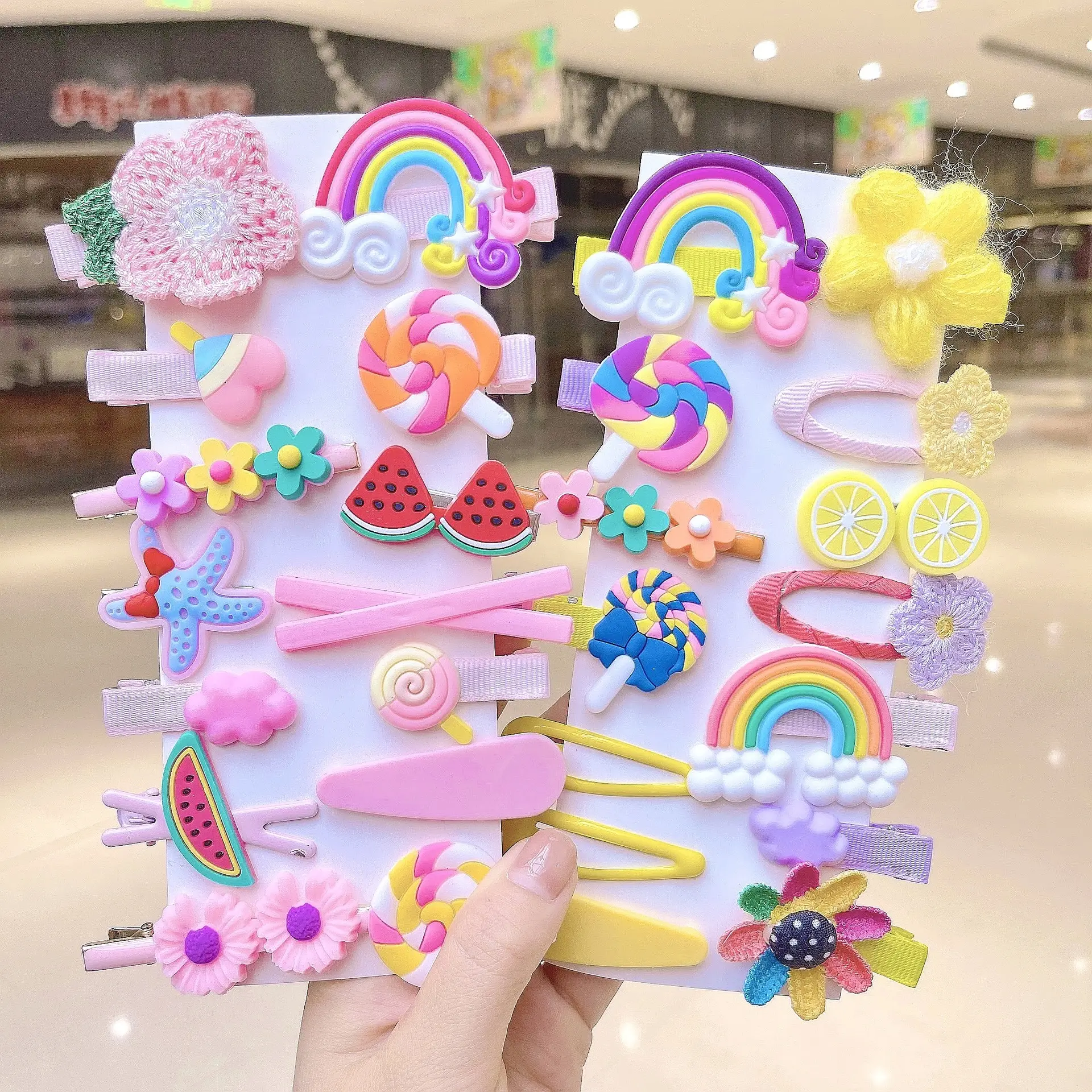 Cute Princess Hairpin Clip for Girls Candy Color