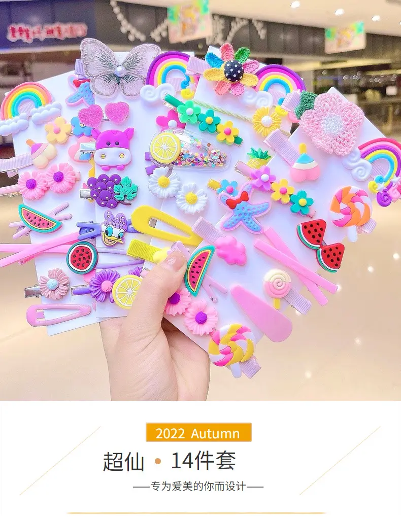 Cute Princess Hairpin Clip for Girls Candy Color — feature 2
