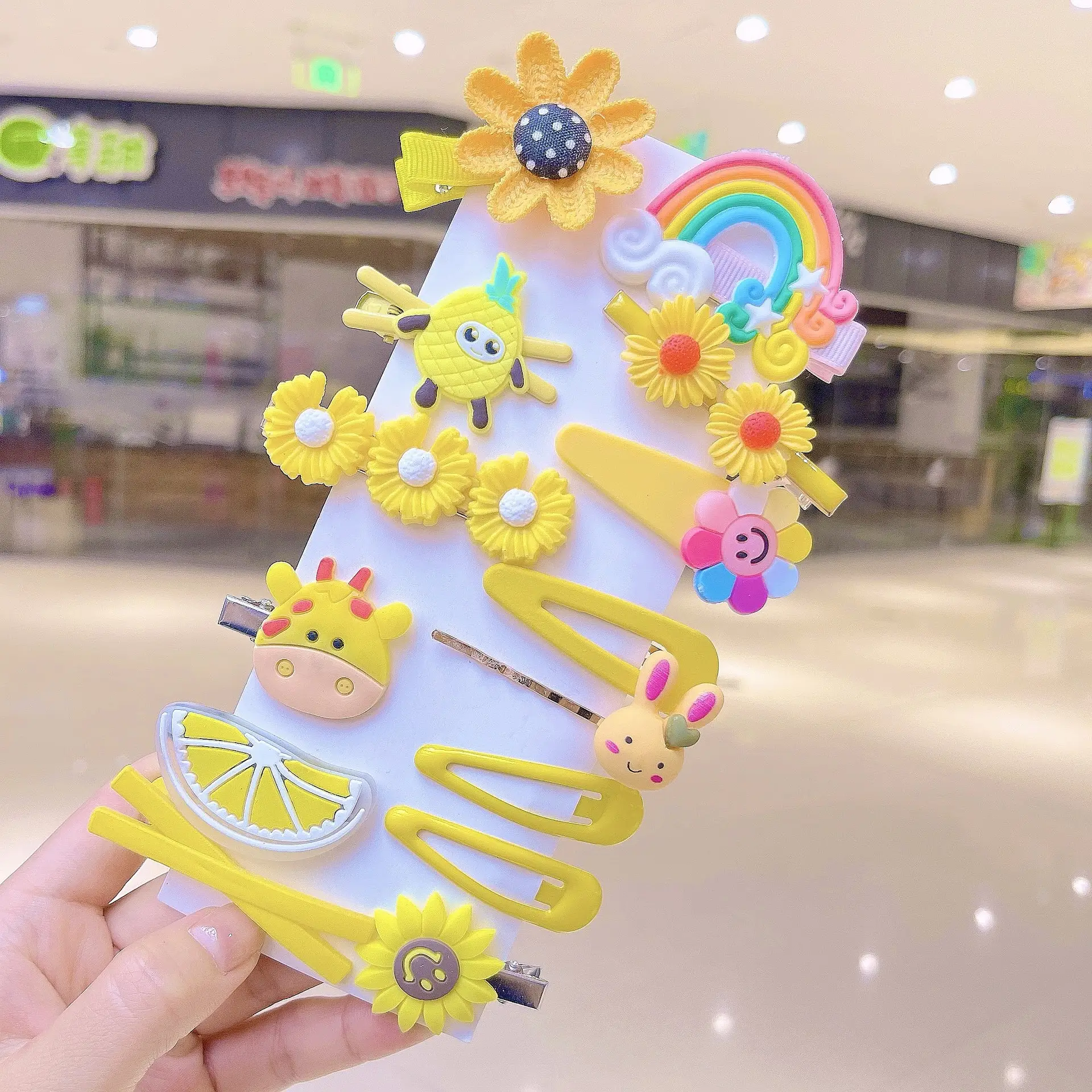 Cute Princess Hairpin Clip for Girls Candy Color