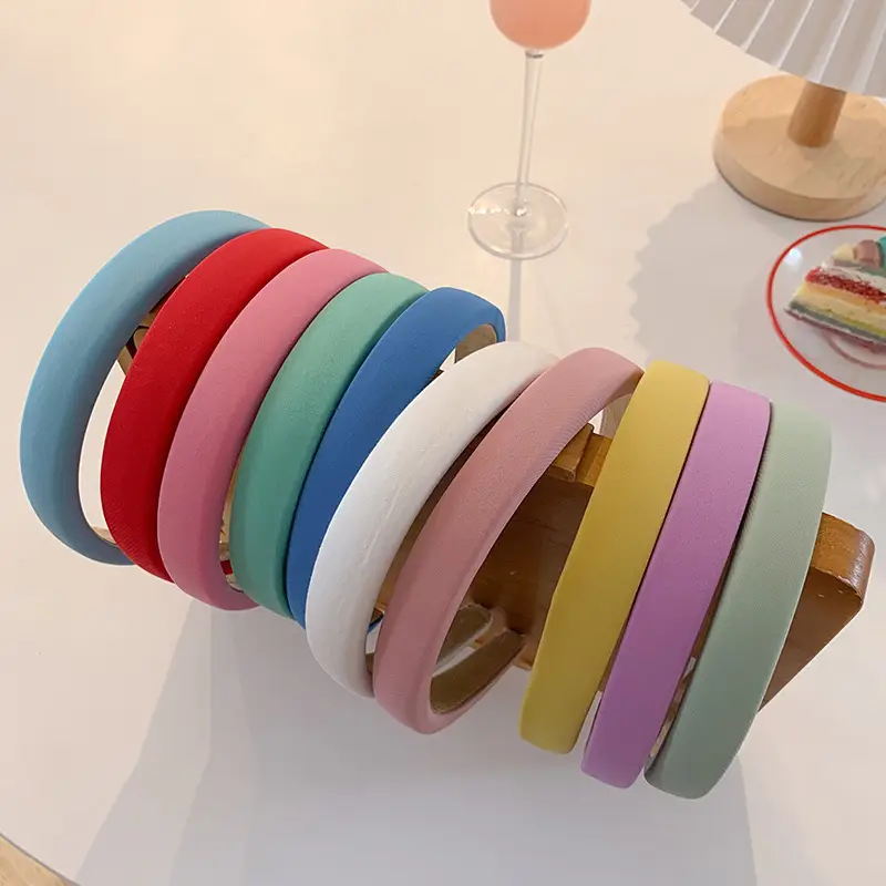 Candy Color Headband Net Red 2024 Women's Hairpin - Image 14