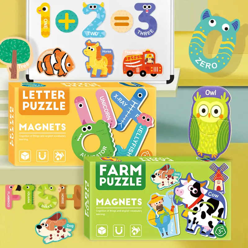 Magnetic Ocean Puzzle for Kids 30 PCS Educational Toy - Image 11