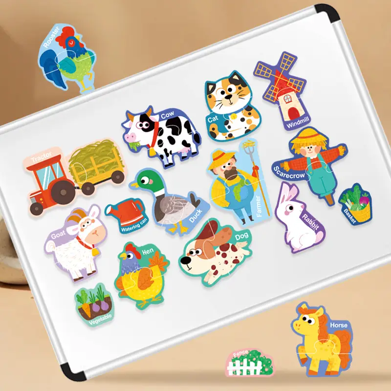 Magnetic Ocean Puzzle for Kids 30 PCS Educational Toy - Image 12