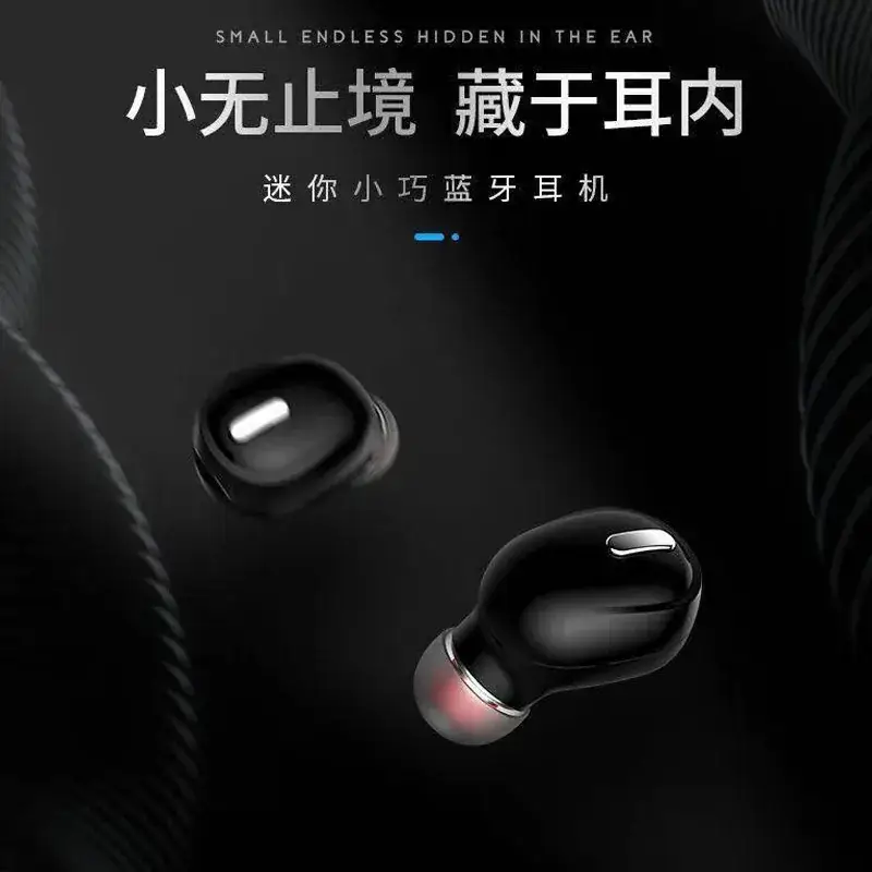 Mini Wireless Cross-Border Earbuds X9S Black - Image 5