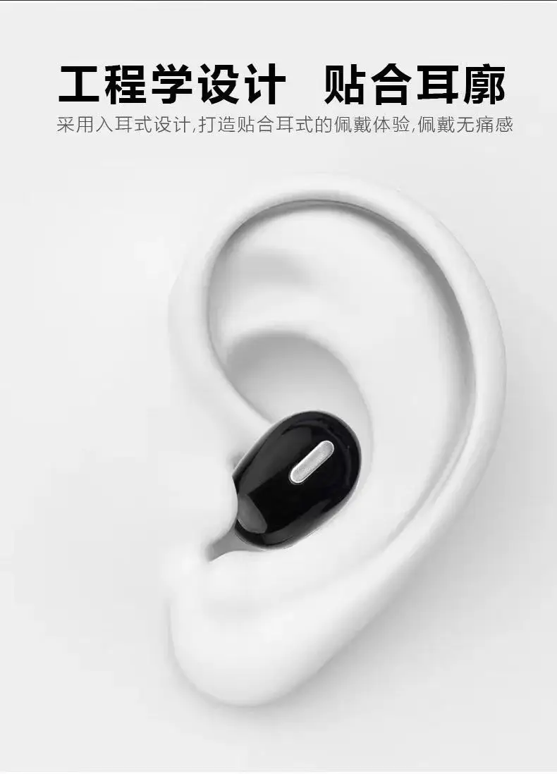 Mini Wireless Cross-Border Earbuds X9S Black — feature 5