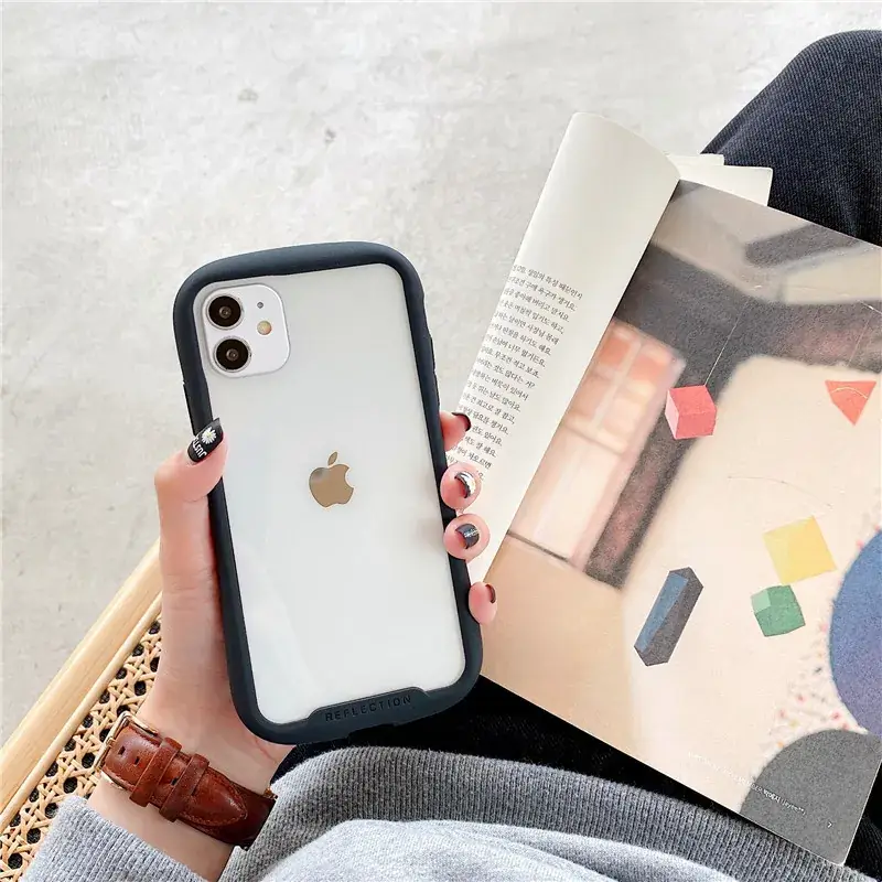 Transparent Apple iPhone 12 Pro Case All-Inclusive Lens 13