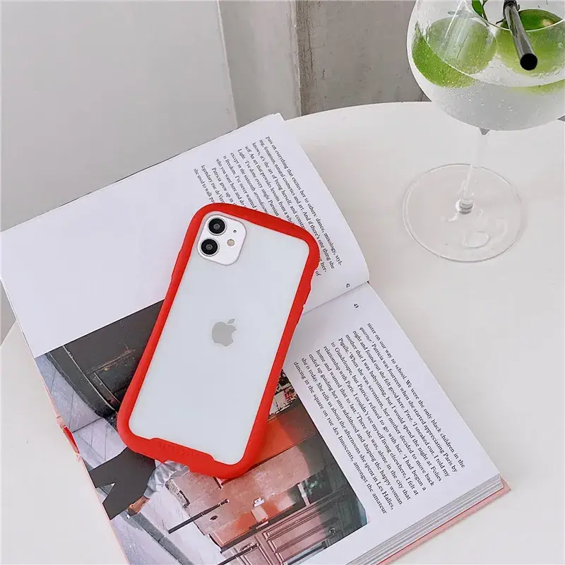 Transparent Apple iPhone 12 Pro Case All-Inclusive Lens 13