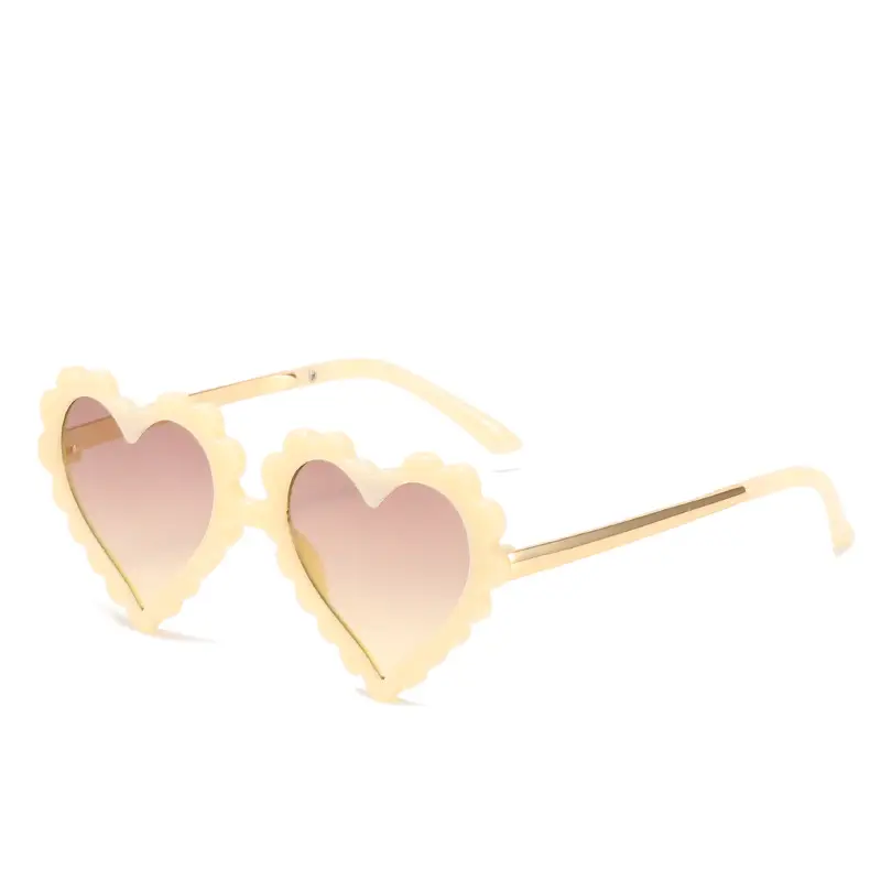 Heart Shaped Kids Sunglasses Mint Green - Image 6