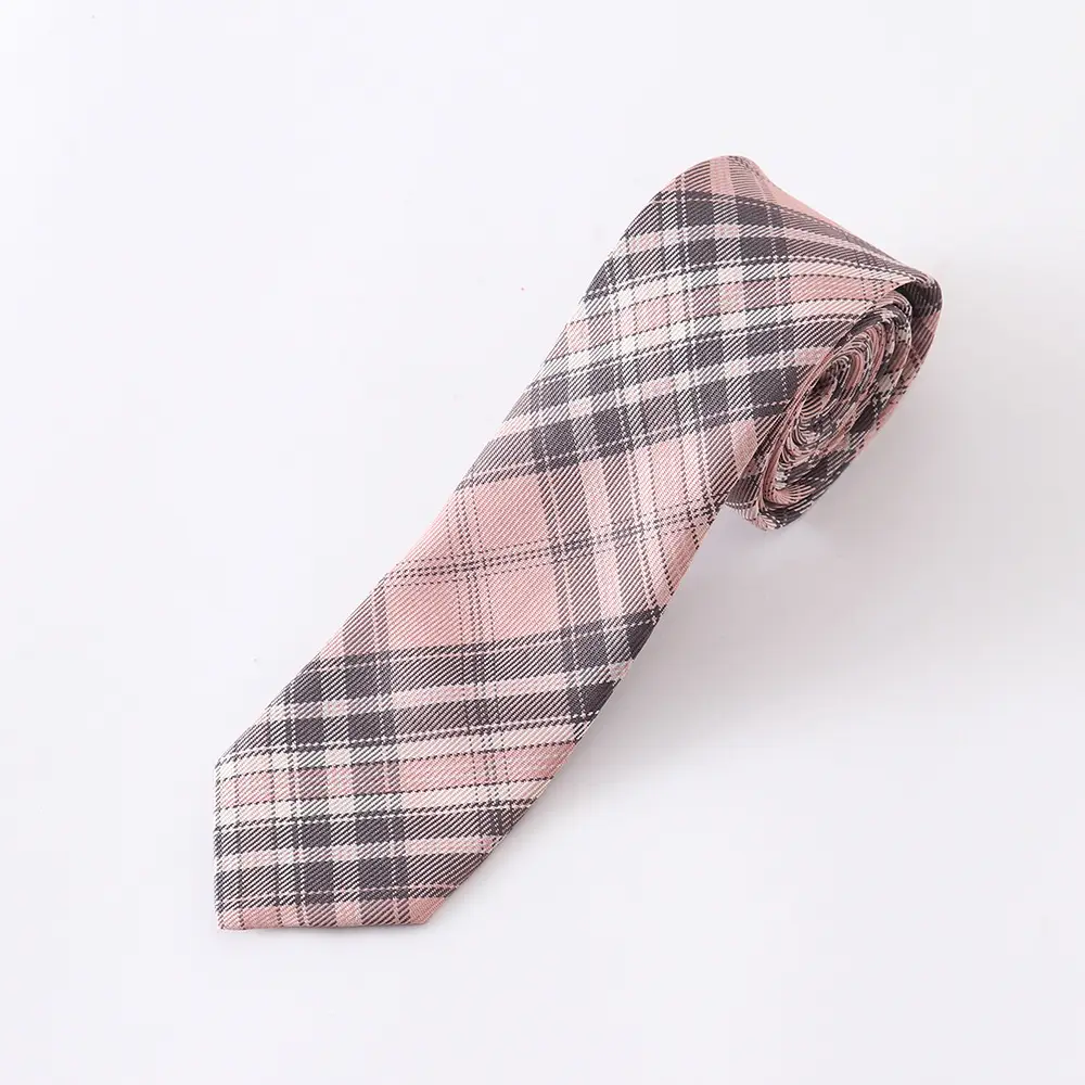 Japanese College Plaid Skirt with Alignment Line