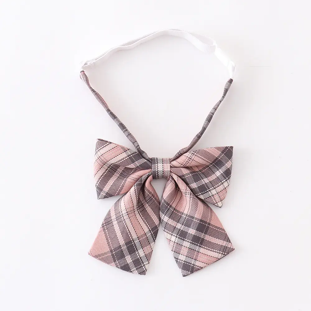 Japanese College Plaid Skirt with Alignment Line
