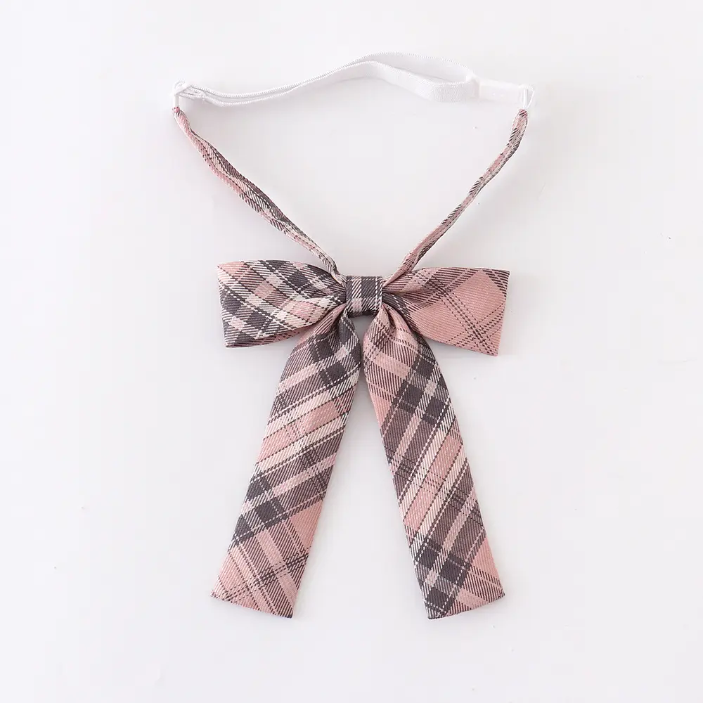 Japanese College Plaid Skirt with Alignment Line