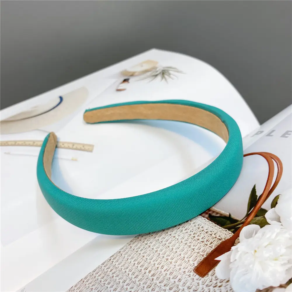 Elegant Green Hair Hoop for Girls Summer Wear