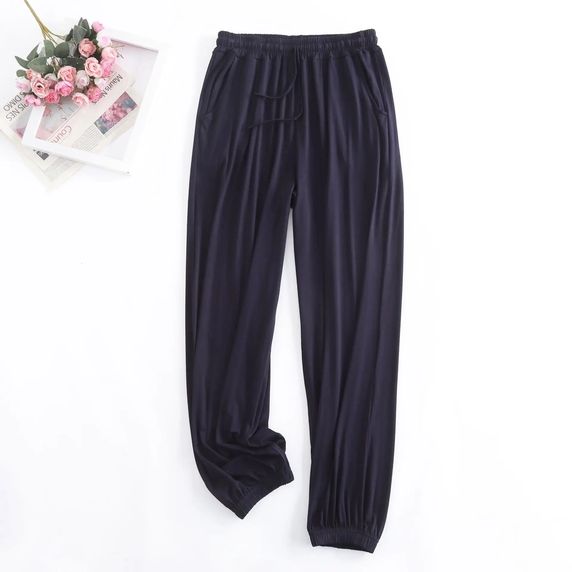 Women Harlan Girdle Pants Black High Waist Slimming Large - Image 10