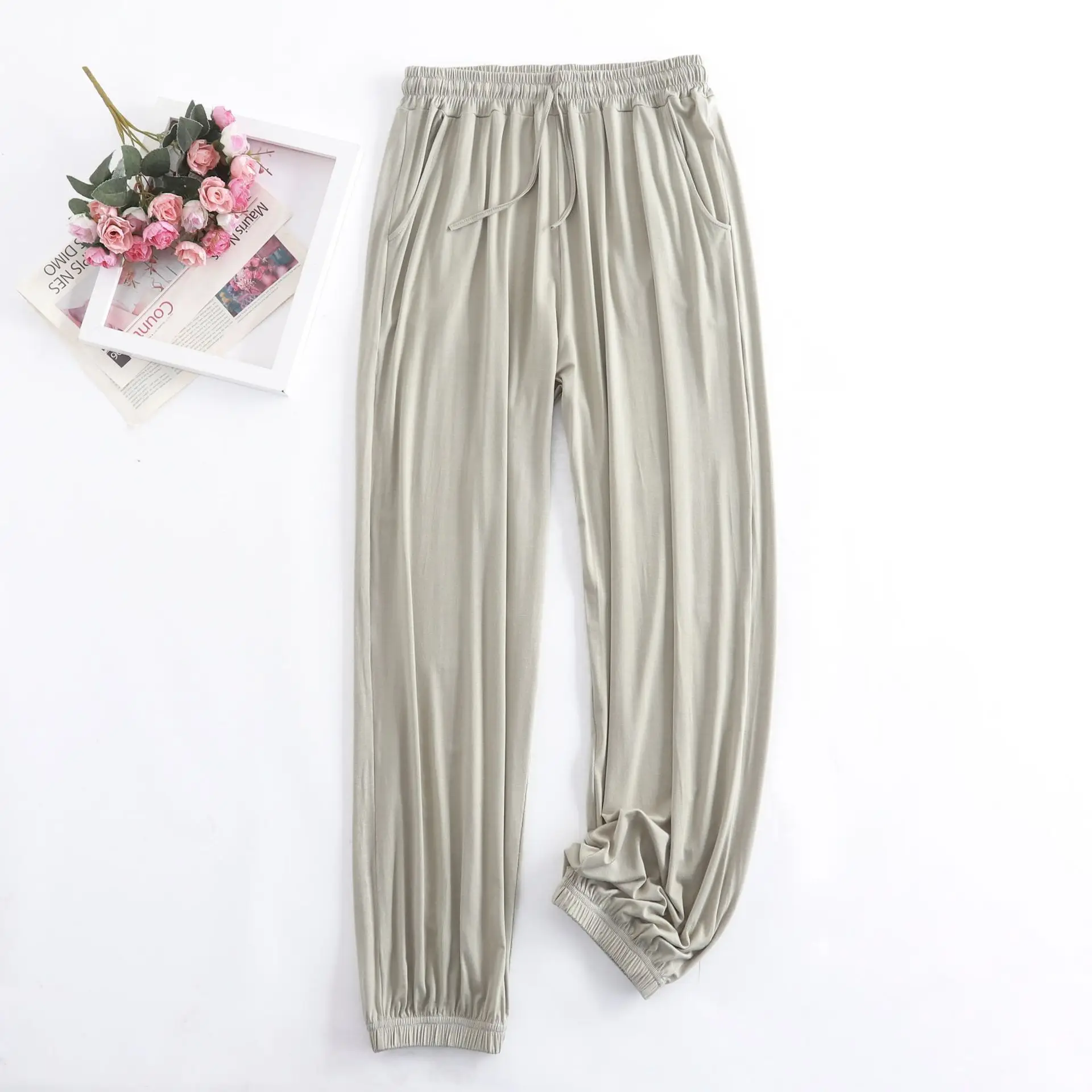 Women Harlan Girdle Pants Black High Waist Slimming Large - Image 11