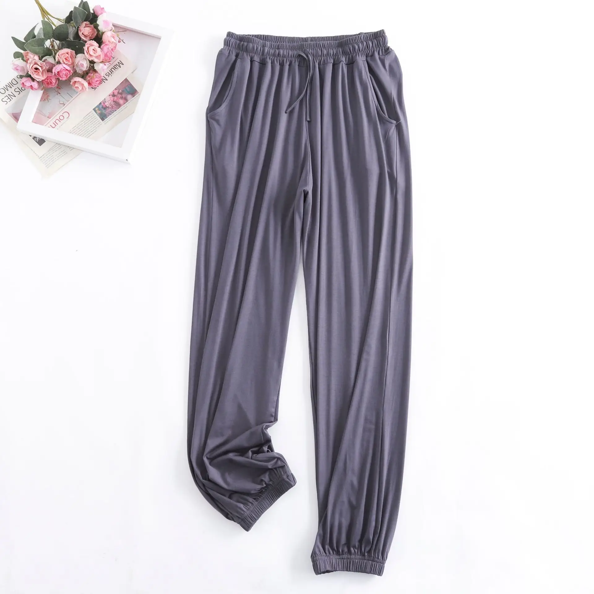 Women Harlan Girdle Pants Black High Waist Slimming Large - Image 12