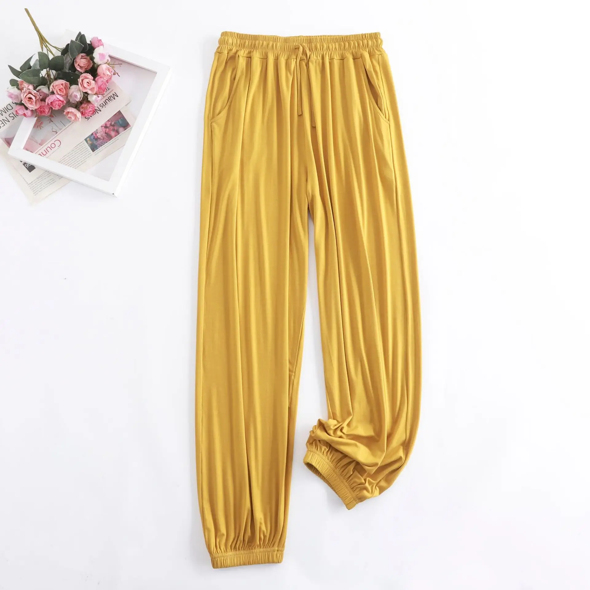 Women Harlan Girdle Pants Black High Waist Slimming Large - Image 4