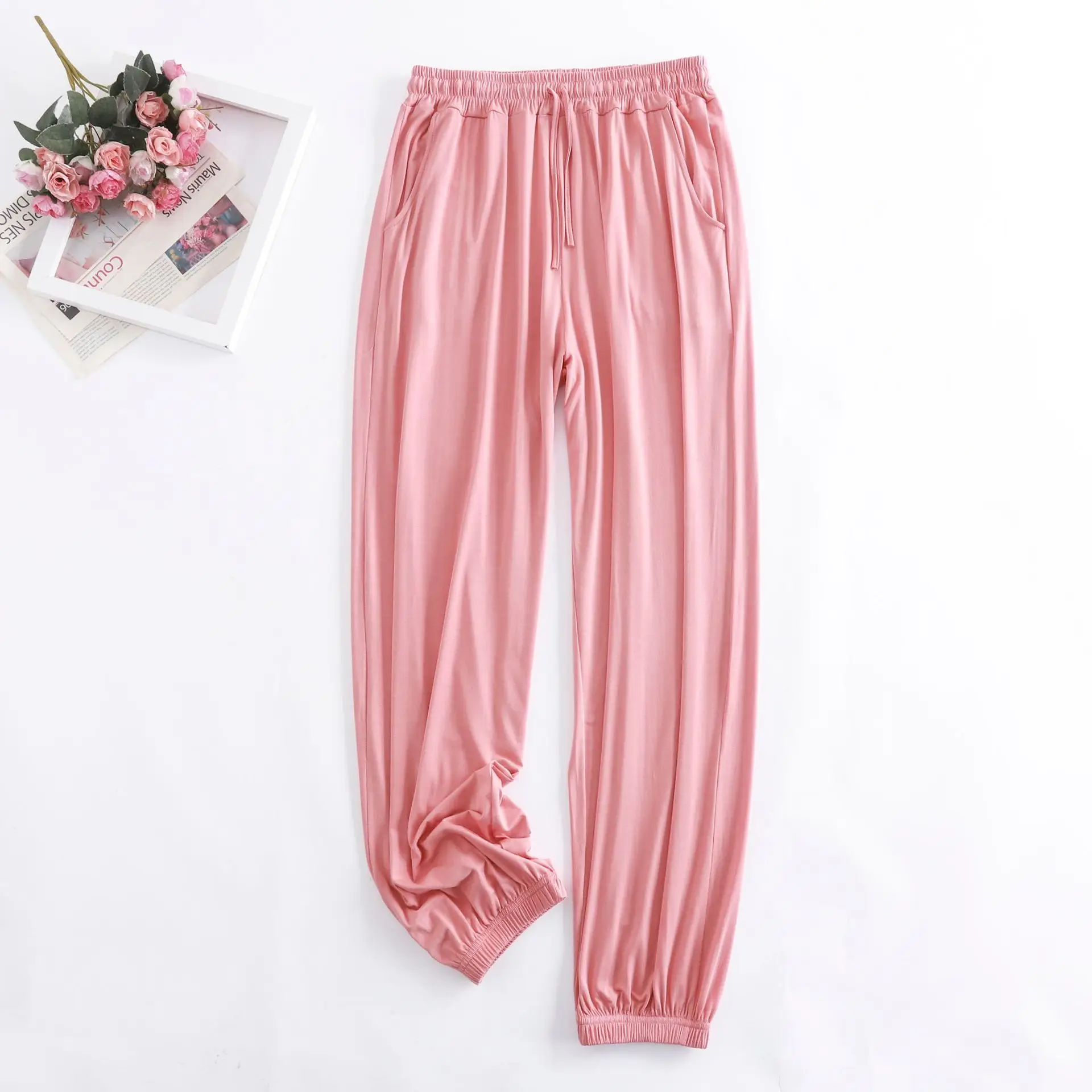Women Harlan Girdle Pants Black High Waist Slimming Large - Image 5