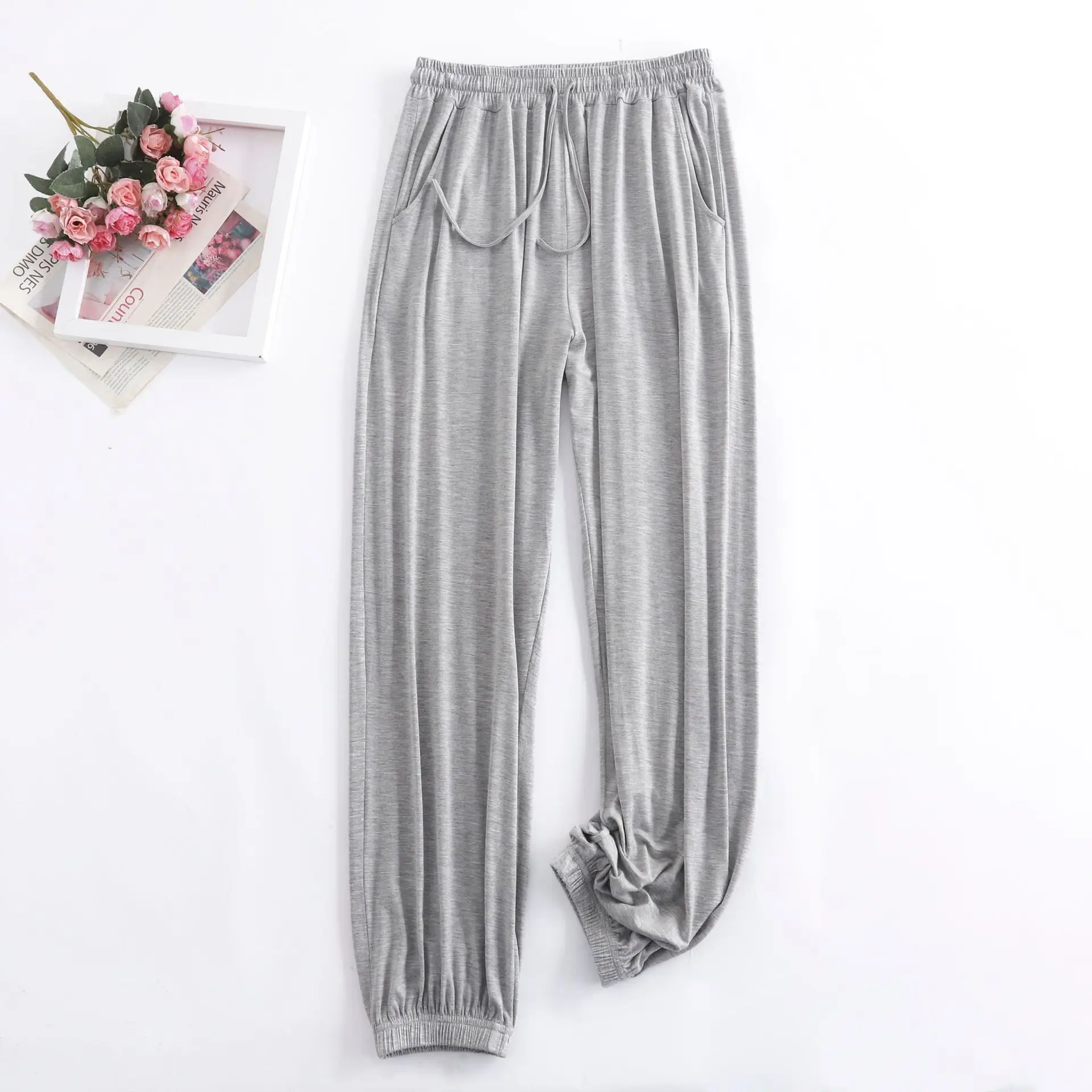 Women Harlan Girdle Pants Black High Waist Slimming Large - Image 7