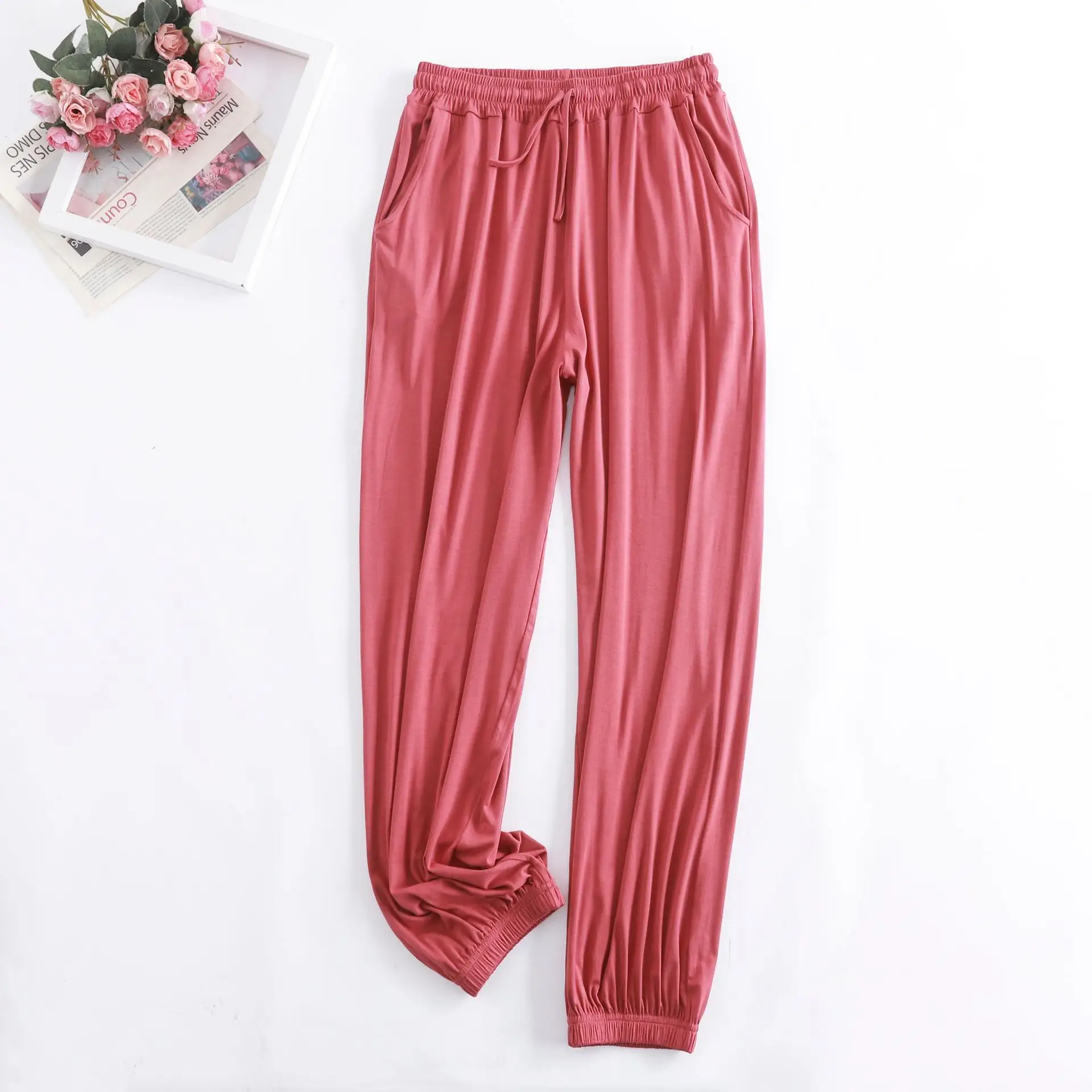 Women Harlan Girdle Pants Black High Waist Slimming Large - Image 9